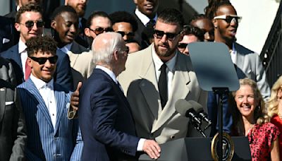 Biden Welcomes Kansas City Chiefs to White House