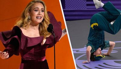 Adele Reacts To Viral Olympic Breakdancer Raygun In The Most Adele Way Possible