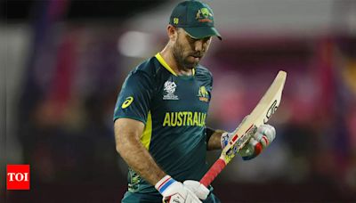 'Hitting the ball pretty well, but...': Glenn Maxwell opens up about struggles with form | Cricket News - Times of India