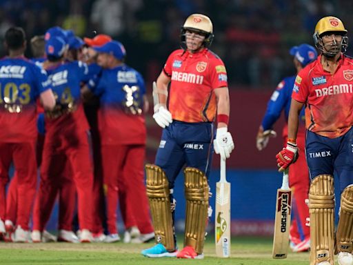 PBKS second team eliminated from IPL 2024 playoffs race after 60-run thrashing against RCB