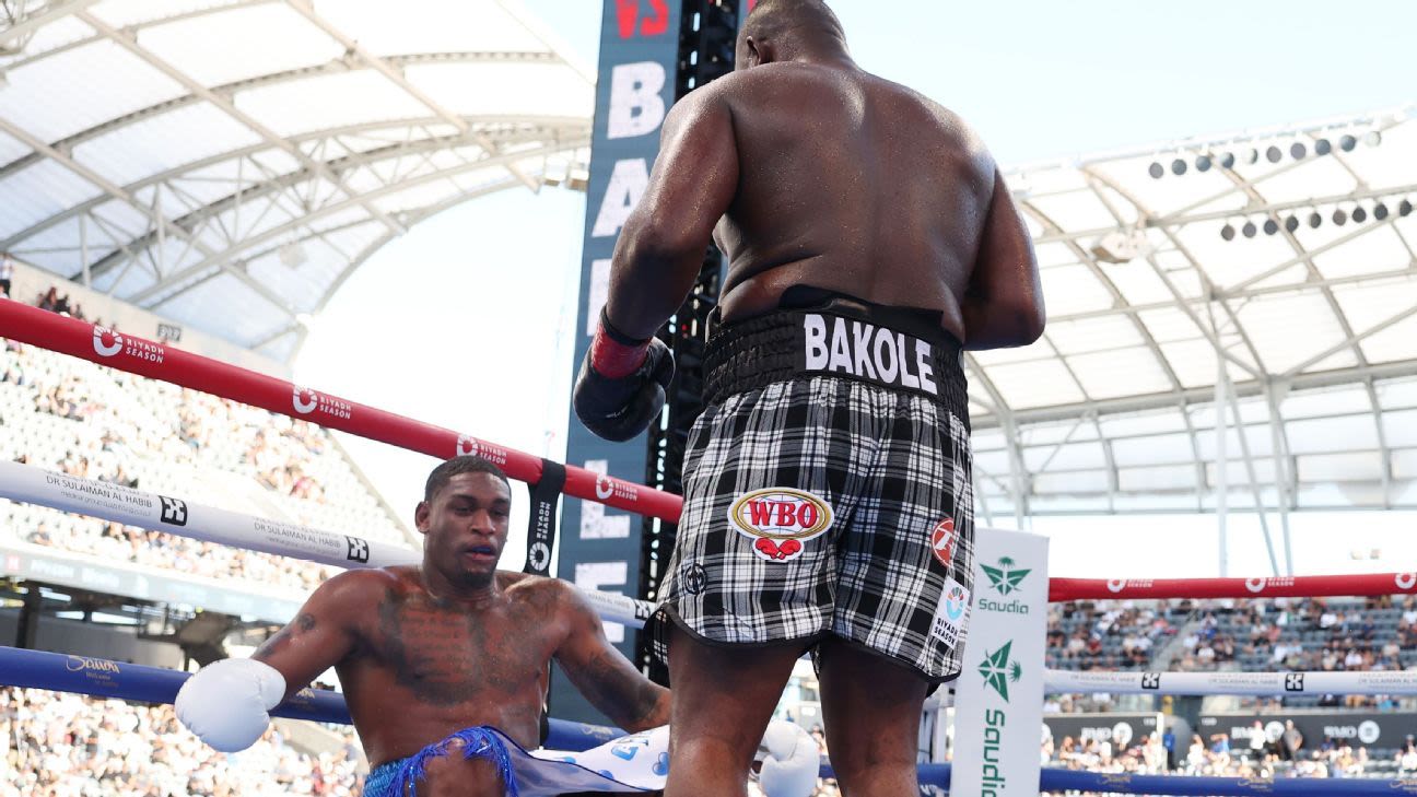 Bakole stuns rising heavyweight Anderson by KO