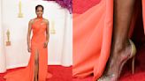 Regina King Brings Sheer Shoe Trend in Louboutins to the Oscars 2024 Red Carpet