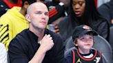 Nicholas Hoult and Son Joaquin, 5, Make First Appearance Together at Basketball Game in Sweet Photo