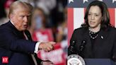 Trump says Kamala Harris is Indian, posts photo of her wearing sari, claims ‘she became Black’ - The Economic Times