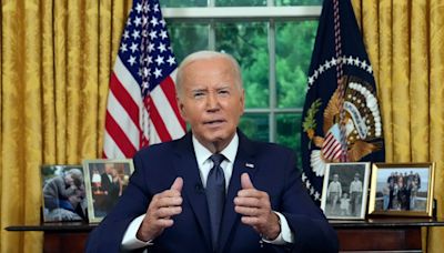 Joe Biden urges America to 'cool it down' in prime-time address after Donald Trump shooting