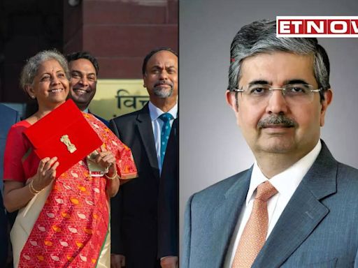 Budget 2024: 'Double taxation on...' - What billionaire banker Uday Kotak said