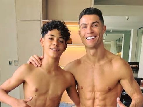 Hijo de Cristiano Ronaldo ya tiene su crush y es pariente de uno de los máximos rivales del ‘Bicho’
