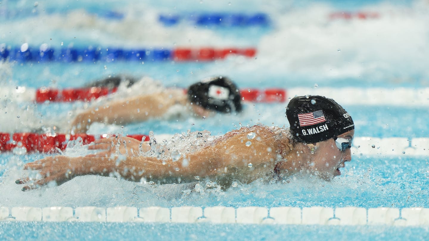 Sisters Alex and Gretchen Walsh Push Each Other as Both Go for Gold at Paris Olympics