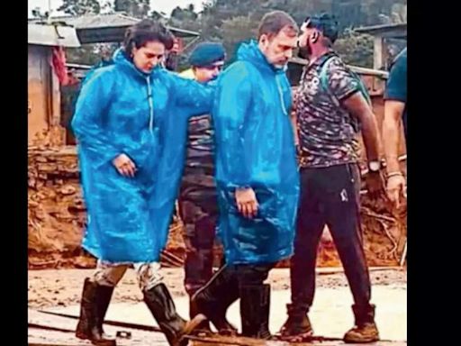 Kerala landslides: Feeling the same sorrow I felt when my father died, says Rahul Gandhi | Kochi News - Times of India