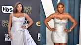 Serena Williams says Donatella Versace turned her 2022 Critics Choice gown into a strapless minidress the night before the Vanity Fair Oscar Party