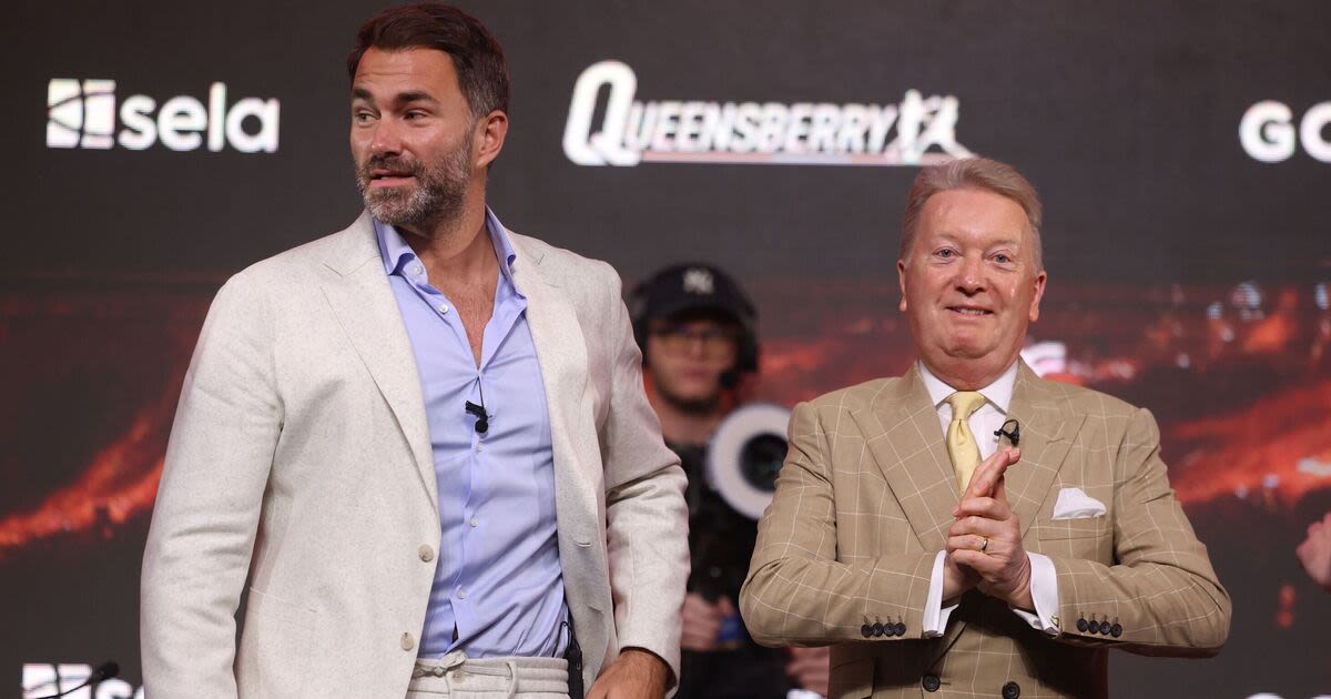 Eddie Hearn explains how close he is to falling out with Frank Warren