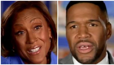 Robin Roberts and Michael Strahan absent for GMA co-star’s final episode as tribute arrives