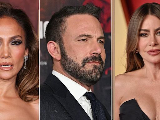 Jennifer Lopez Fuming Over Husband Ben Affleck's Crush on Pal Sofia Vergara: Report