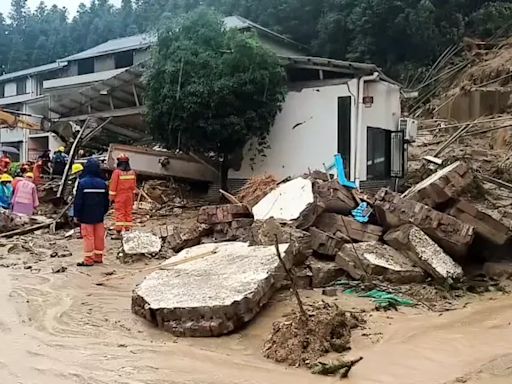 凱米颱風肆虐 湖南災情慘、堤壩出現決口