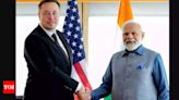 Tesla CEO Elon Musk congratulates PM Narendra Modi on becoming the world's most-followed leader on X | - Times of India