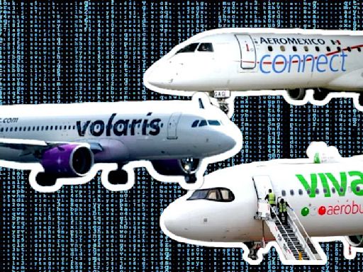 Caída de Microsoft obliga a Viva Aerobus y Volaris a cancelar vuelos