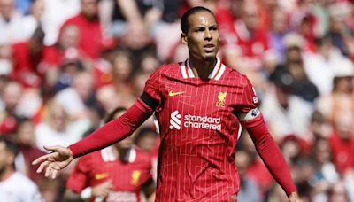 Virgil van Dijk says ‘no change’ in contract situation at Liverpool