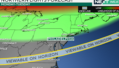 Will the northern lights be visible in Pennsylvania? Here s what our meteorologists say