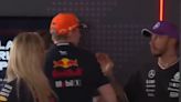 El tenso cruce entre Lewis Hamilton y Max Verstappen después de chocar en el Gran Premio de Hungría