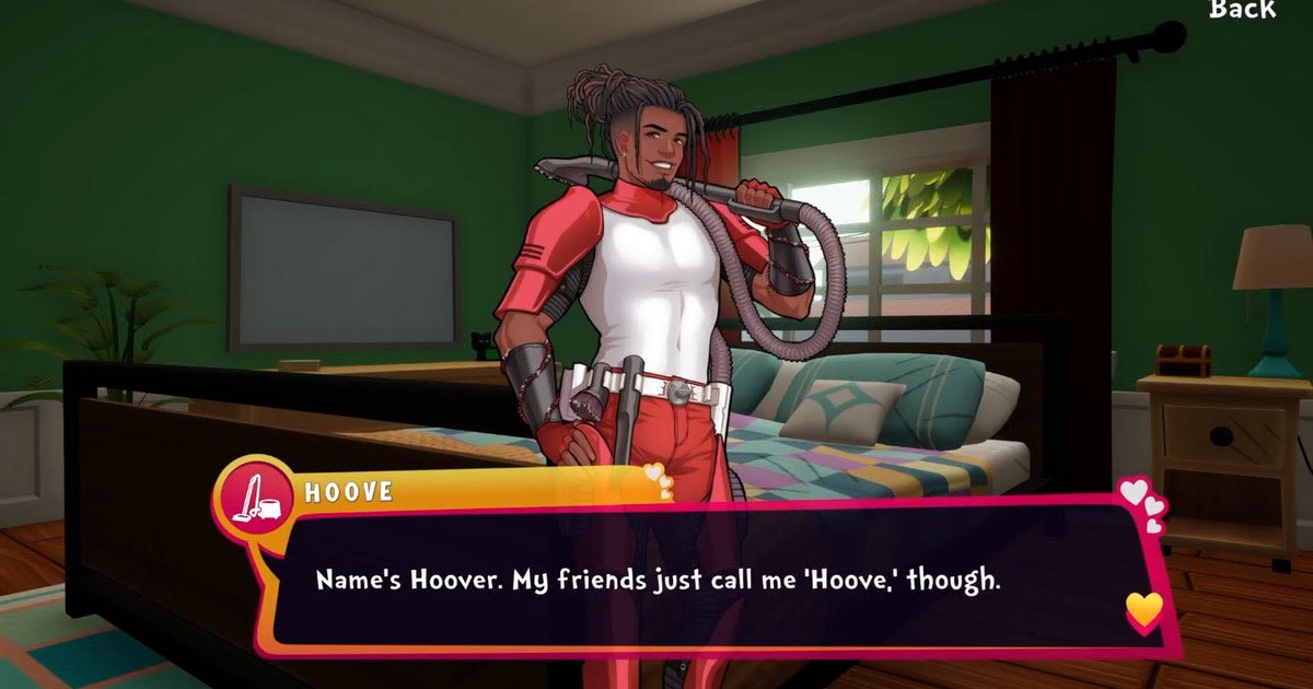 This upcoming dating sim lets you romance household objects turned absolute fitties