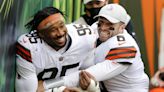 Browns DE Myles Garrett comments on facing Baker Mayfield, Panthers