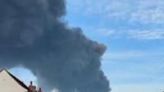 UK: Massive Fire Erupts In Cannock, Staffordshire Sending Huge Plumes Of Smoke