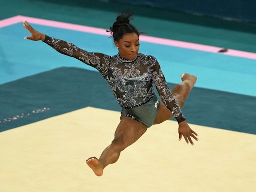 How high can Simone Biles jump? The answer may surprise you