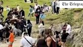 Watch: Brawl between stick-wielding walkers erupts at Peak District beauty spot