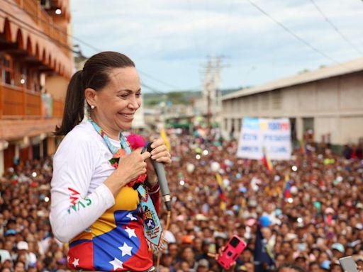 María Corina Machado desde Amazonas: “Este país se puso de pie y dijo: no me la calo más”