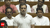 'Truth can be expunged in Modi's world', says Rahul after parts of his speech in Lok Sabha removed | India News - Times of India