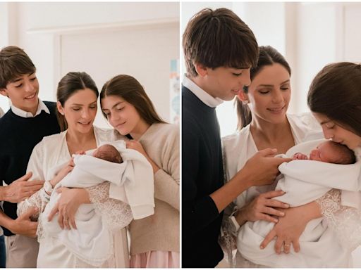 Carol Celico mostra encontro de filho recém-nascido com os irmãos: 'Completos'