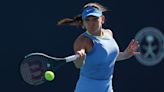 Simona Halep loses on return from doping ban while Caroline Wozniacki criticizes awarding of Romanian’s wild card