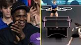 Team USA basketball star stuns fans by sitting in stands to cheer table tennis