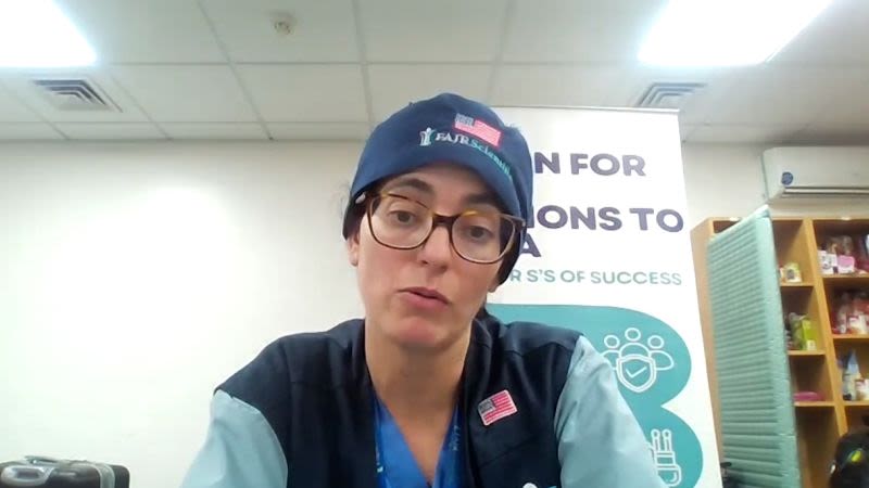 American medics trapped in Gaza call on US government to help bring them home