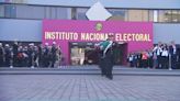 Elecciones 2024 Inicia INE proceso electoral con izamiento Bandera