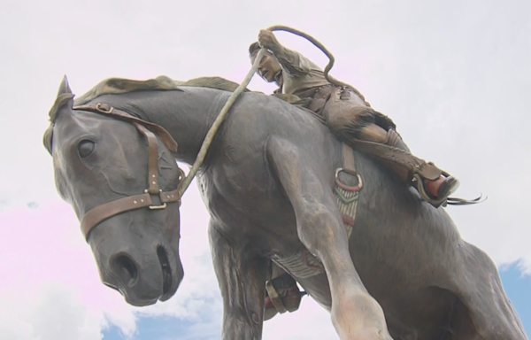 Cheyenne Frontier Days honors women in rodeo with new bronze statue for Coloradans to check out