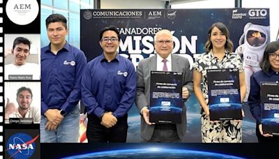 ¡Cinco jóvenes mexicanos se van a la NASA en agosto!