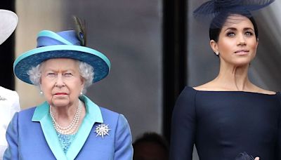 Queen's 'startling' dig at Meghan Markle just one month before she died