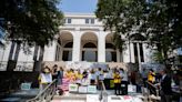 Florida's Chinese land ownership law debated in court as protesters gather outside