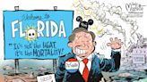 The best of Florida governor Ron DeSantis in political cartoons