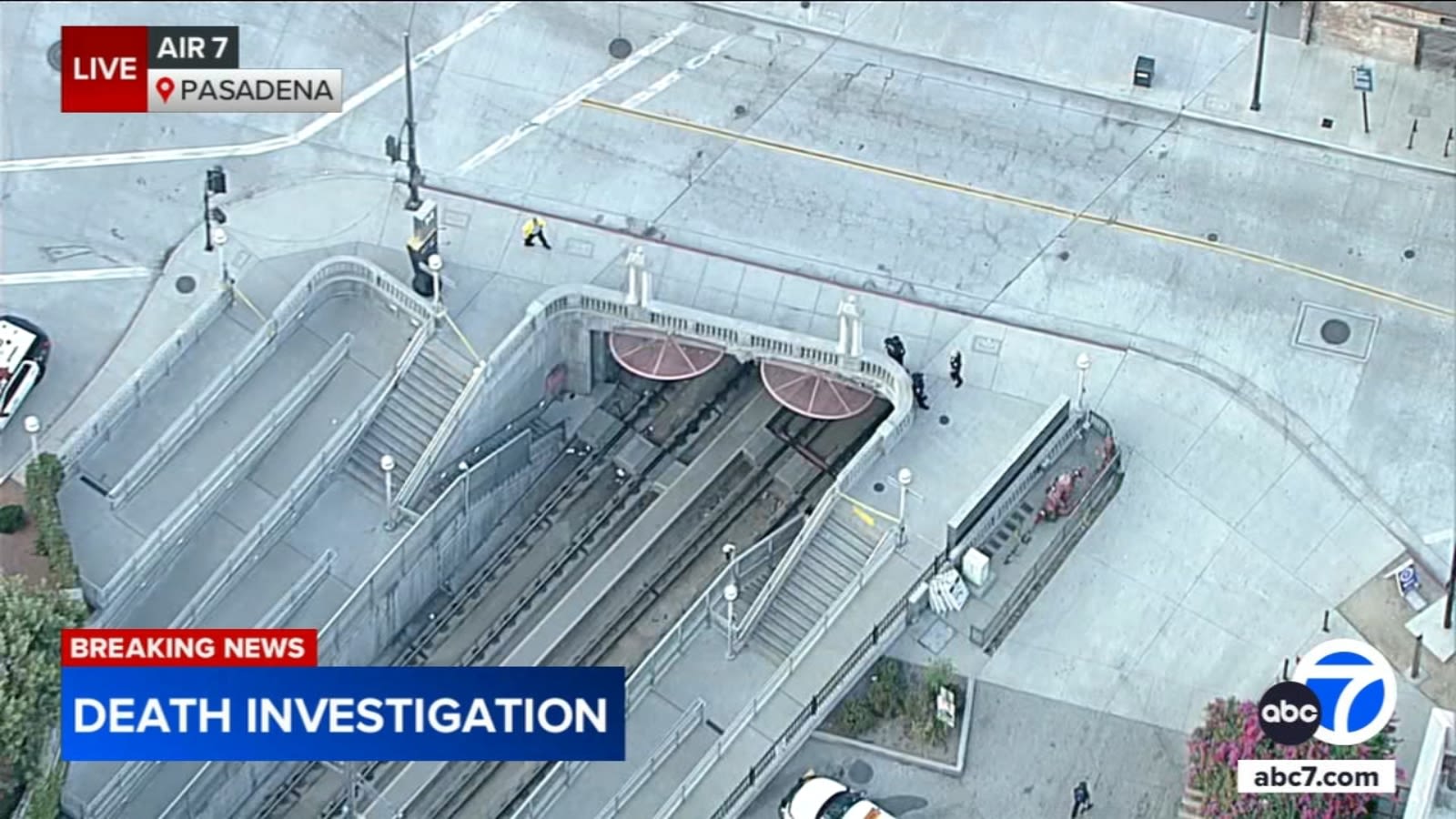 Death investigation underway at Metro train station in Pasadena