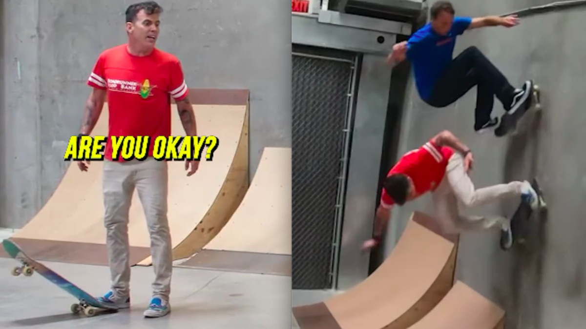 Look: Steve-O Shares the Story Behind His and Tony Hawk's Heavy Double Wallride