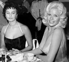 Jayne Mansfield–Sophia Loren photo