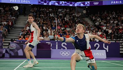 Paris 2024: National shuttlers Aaron-Wooi Yik escape early setback to win against English pair