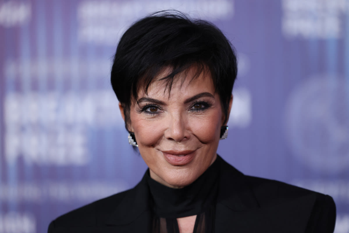 Kris Jenner Radiates in Glamorous Met Gala Outfit With Long Train