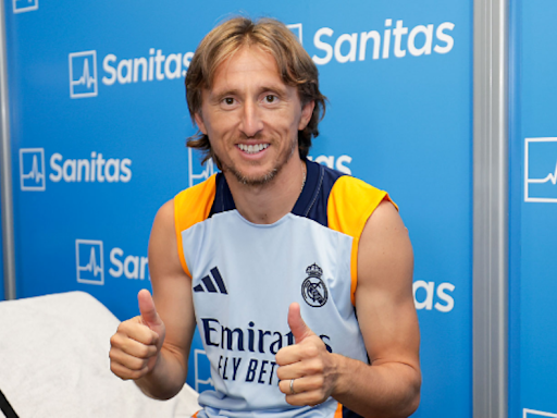 El capitán Modric se incorpora a la pretemporada