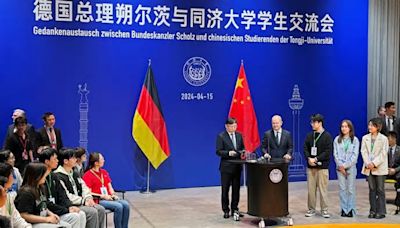 Olaf Scholz gibt Cannabis-Tipps an chinesischer Uni