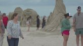 What happens to the sand sculptures after SandFest?