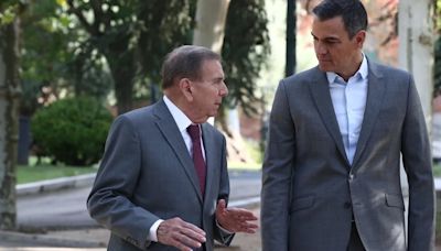 Pedro Sánchez se reúne con Edmundo González tras pedir el Congreso que le reconozca como presidente electo de Venezuela