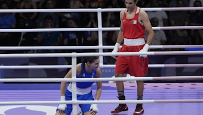 Olympics: Italy's Carini quits seconds into boxing match against Algerian Khelif